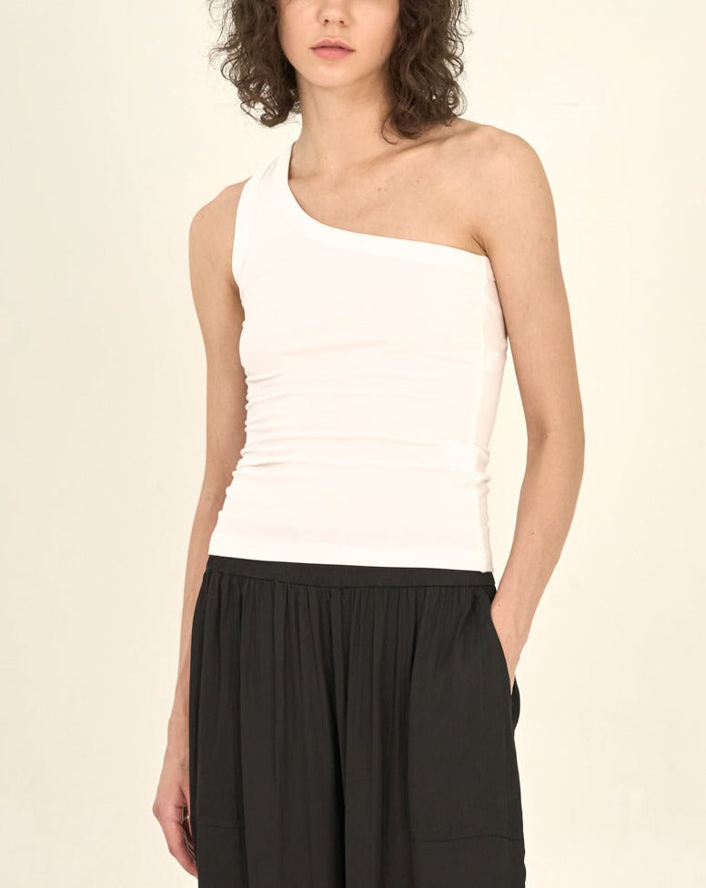 Libby Tank in Off White