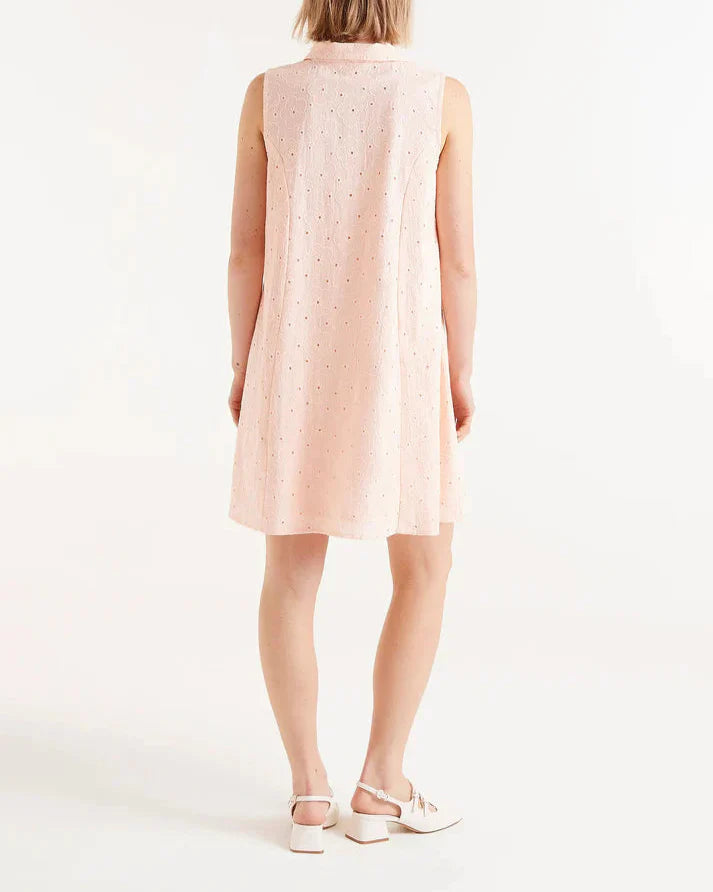 Eyelet Babydoll Dress