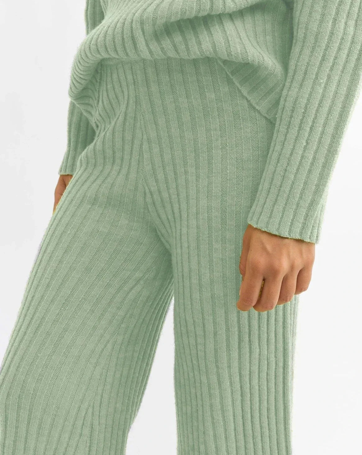Daisy Knit Pant in Sage