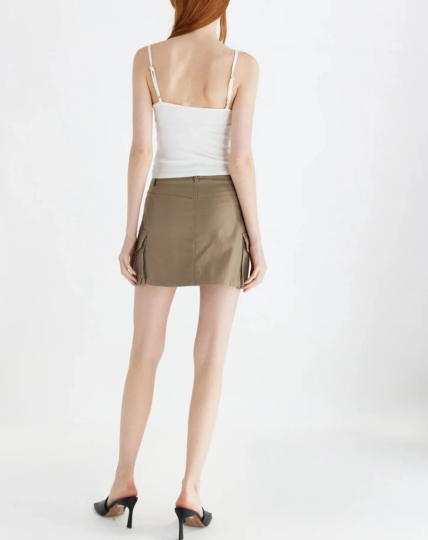 Jacq Skirt in Olive