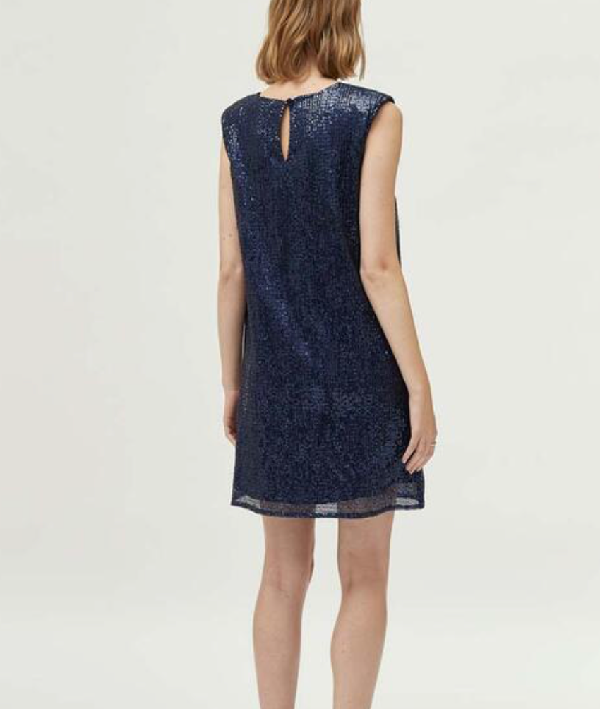 Party Girl Dress in Navy