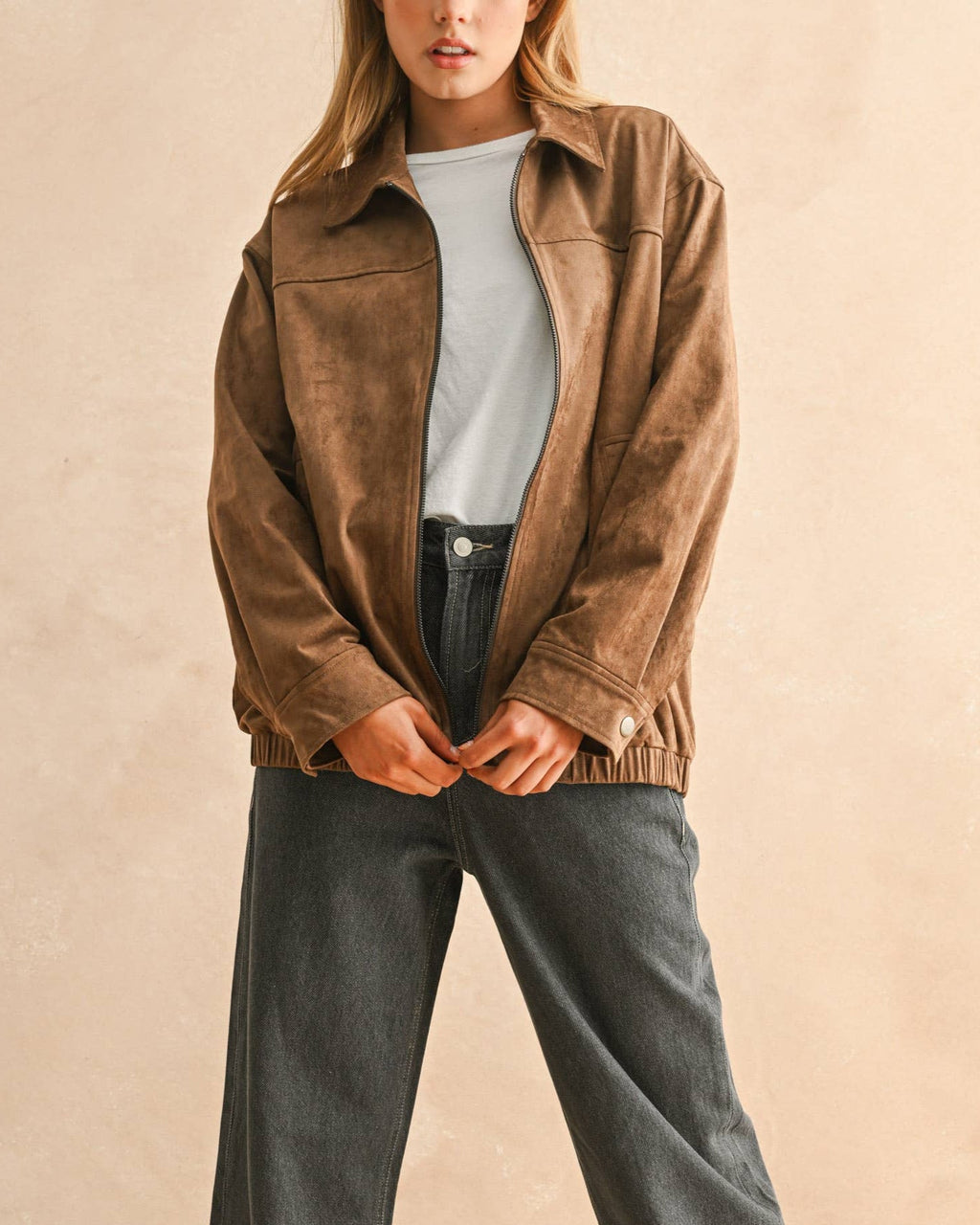 Cass Oversized Bomber Jacket