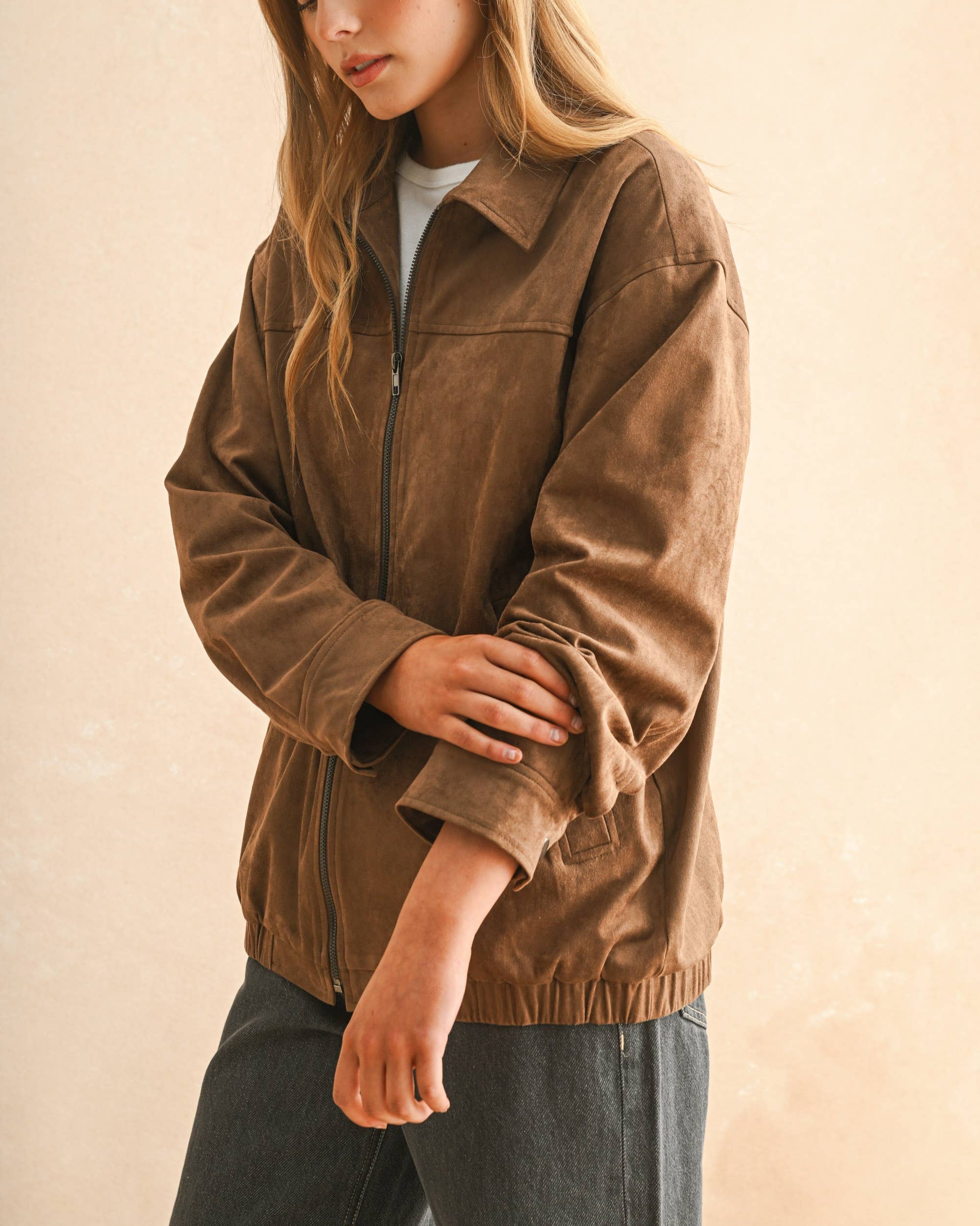 Cass Oversized Bomber Jacket