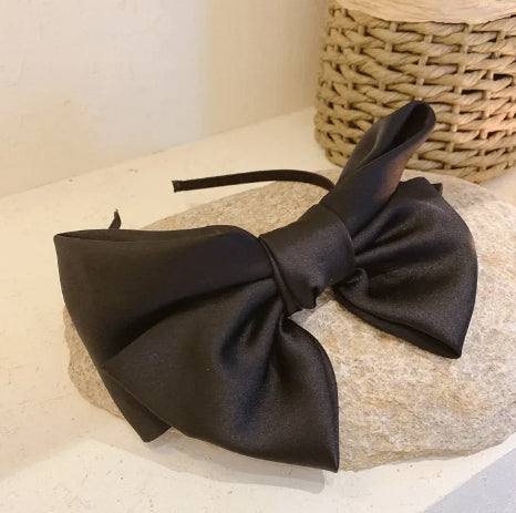 Satin Bow Headband