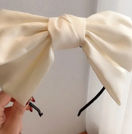 Satin Bow Headband