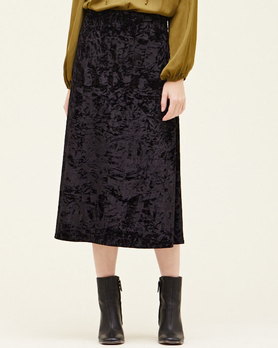 Velvet Slip Skirt