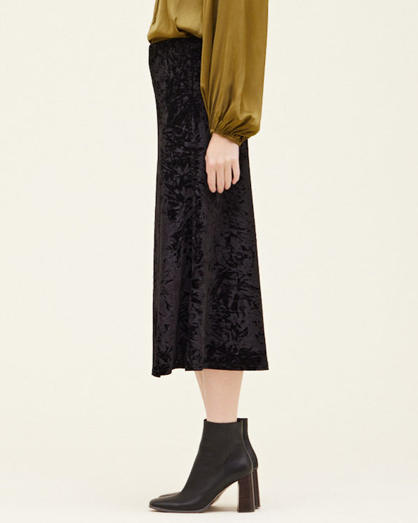 Velvet Slip Skirt