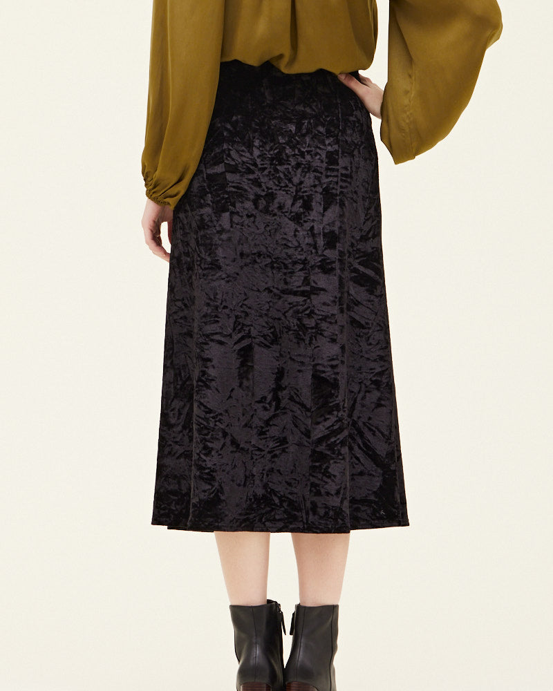 Velvet Slip Skirt