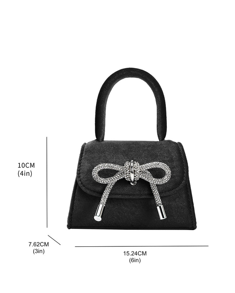 Sabrina Mini Velvet Bag
