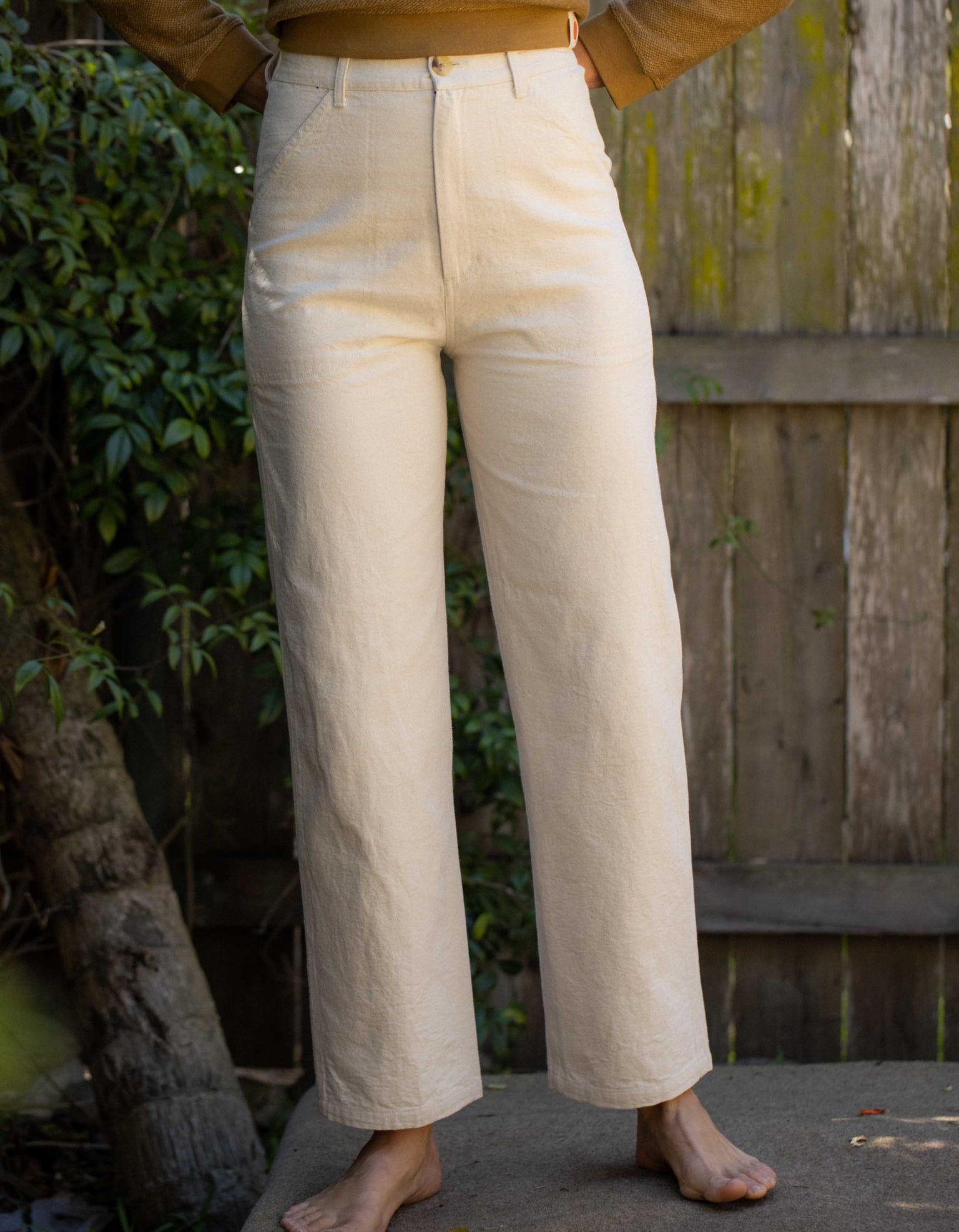 Painter Pants in Natural
