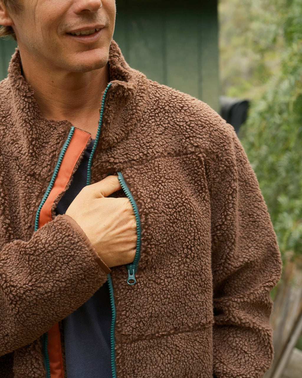 Kodiak Jacket in Brown Bear
