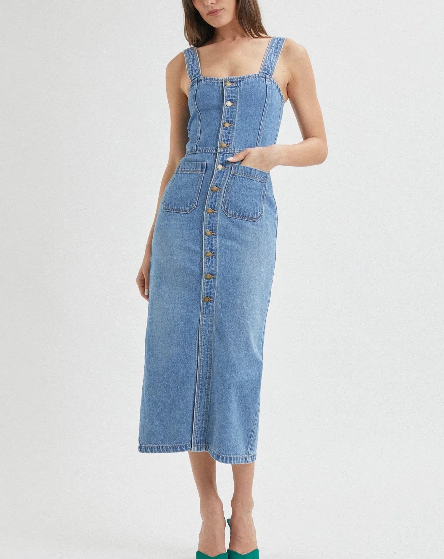 Sailor Dress in Azure