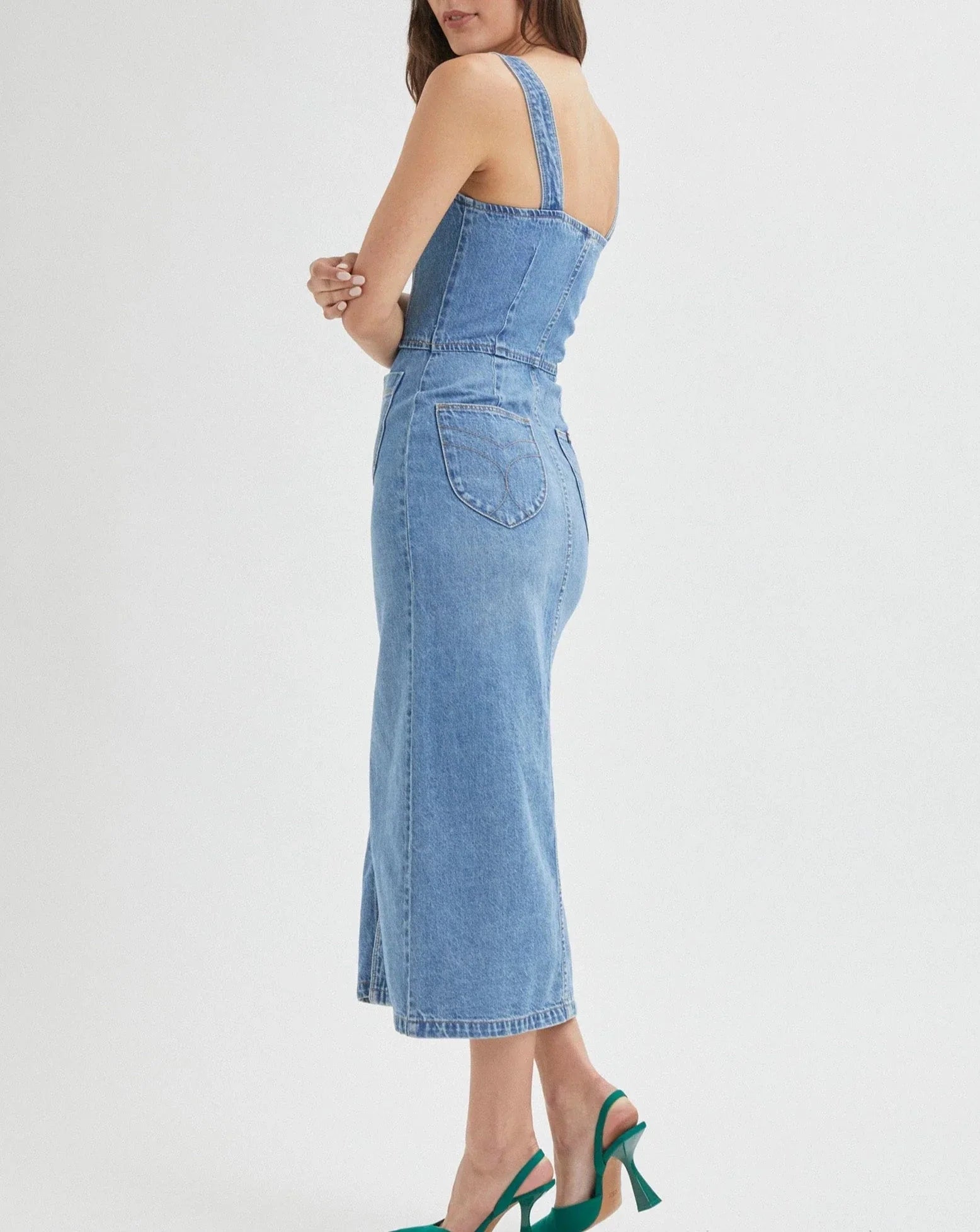 Sailor Dress in Azure